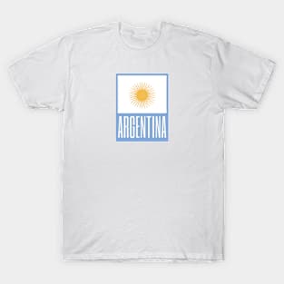 Argentina Country Symbols T-Shirt